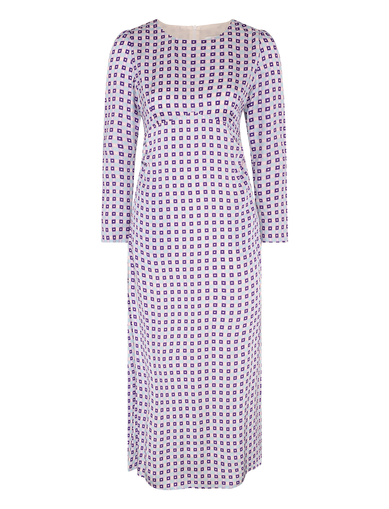 Fran Knelang Kjole Purple Olivia Rubin