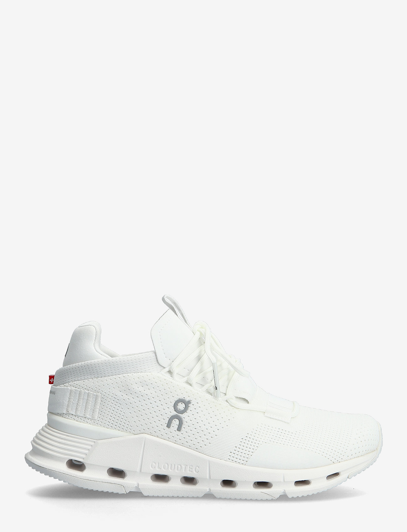 cloudnova sneaker in all white
