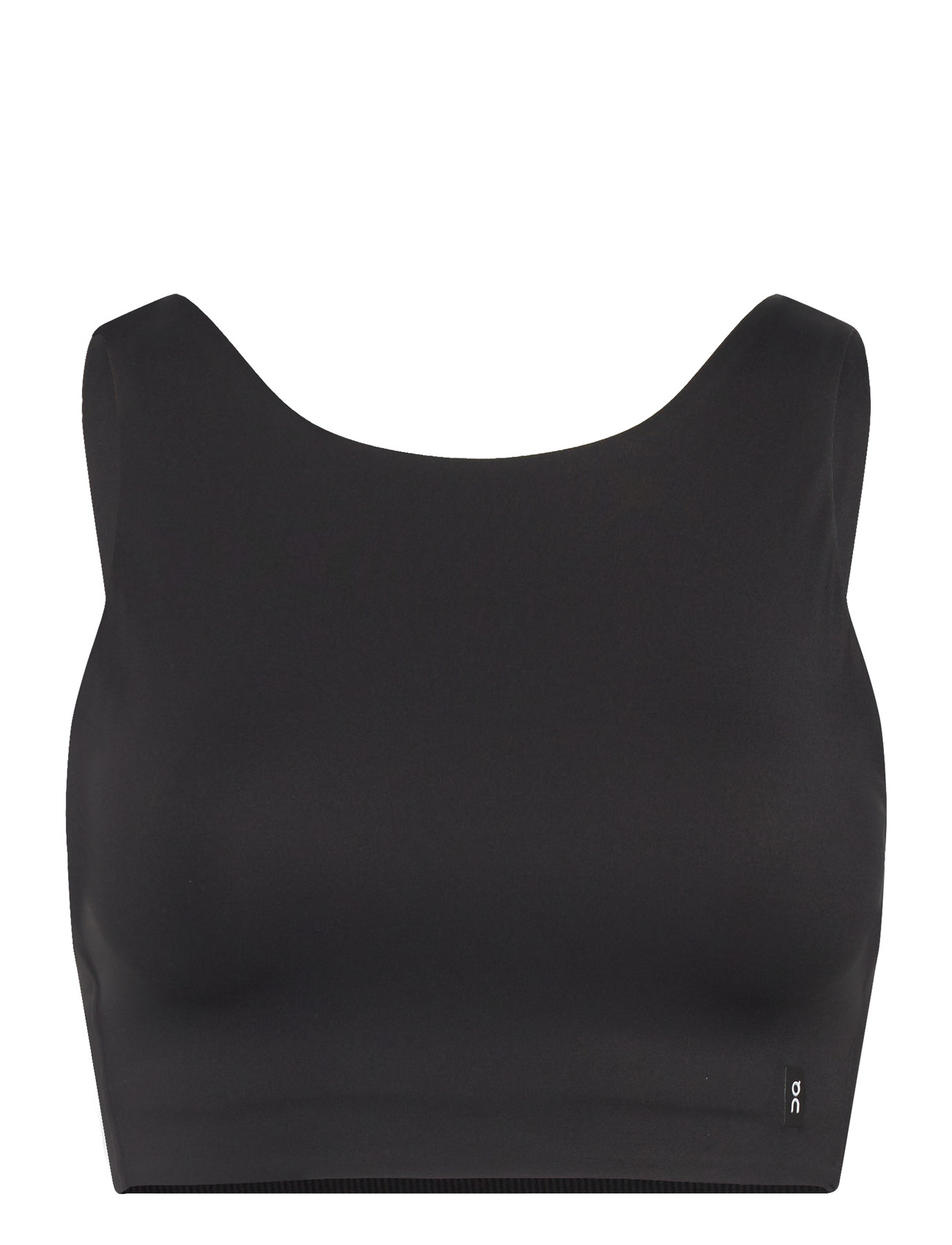 On Core 2-In-1 Crop, S, Black, Sport Crop Overdele > Sport Sleeveless Crop Overdele, Dame