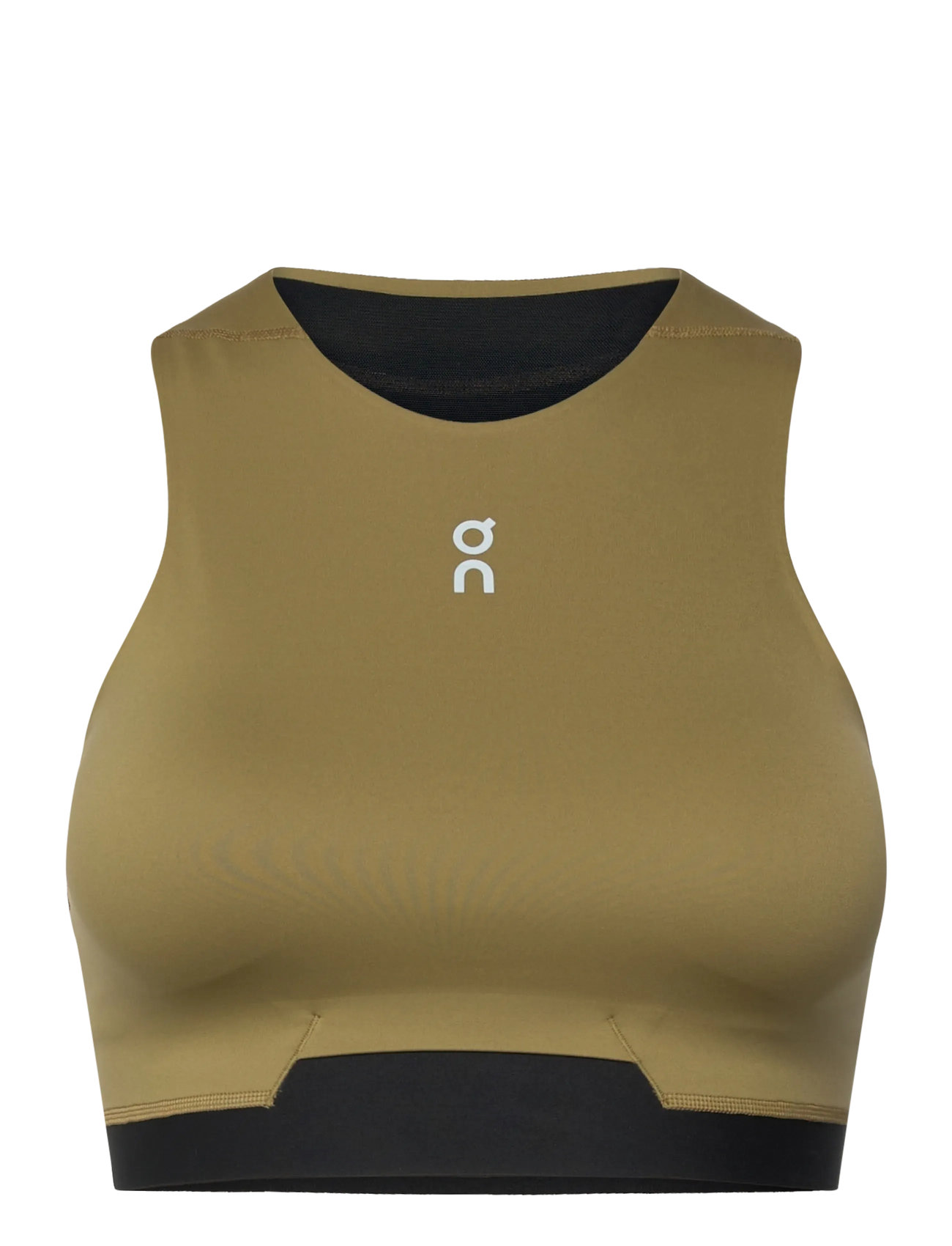 ON Train 2-In-1 Crop Khaki - S - Damen