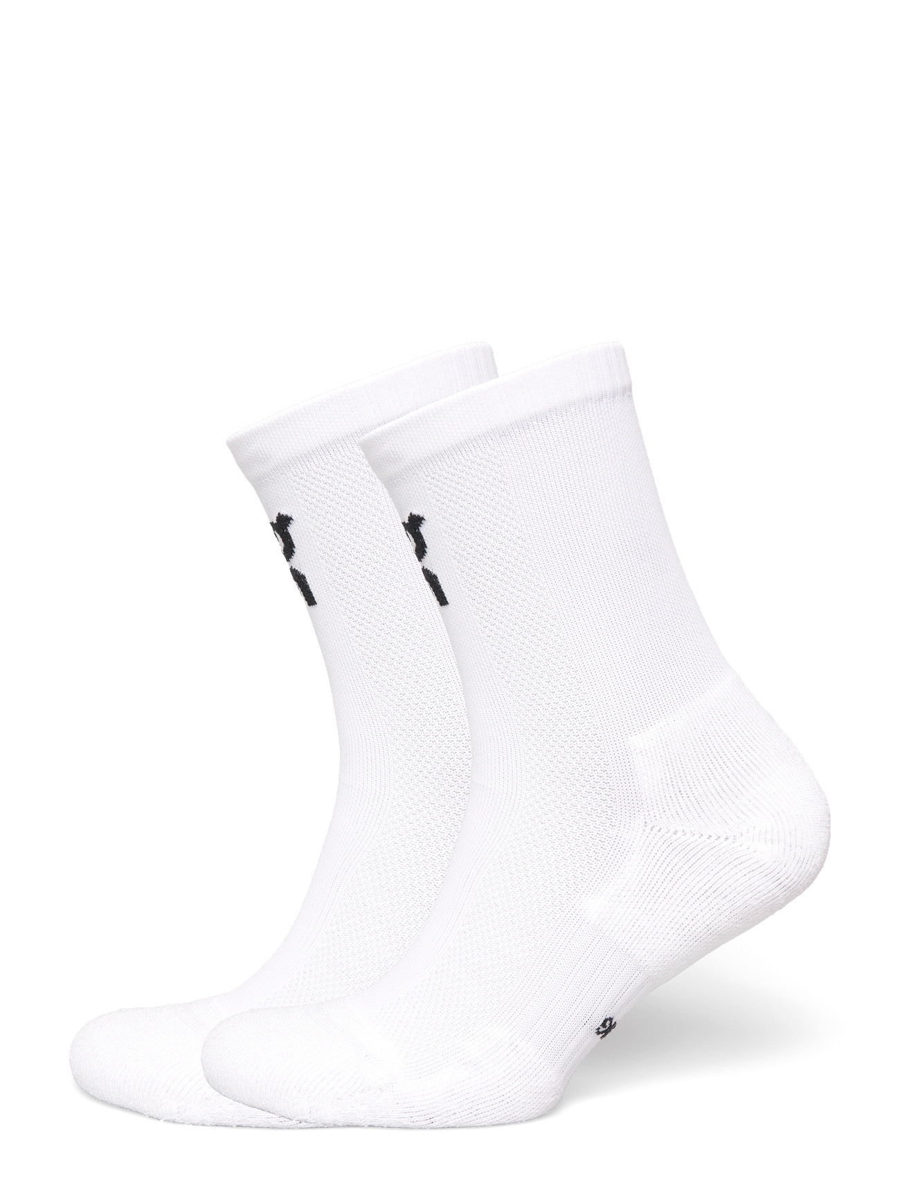 On Core Run Sock High 2P, 43-46, White, Sport Clothing > Sport Socks, Dame
