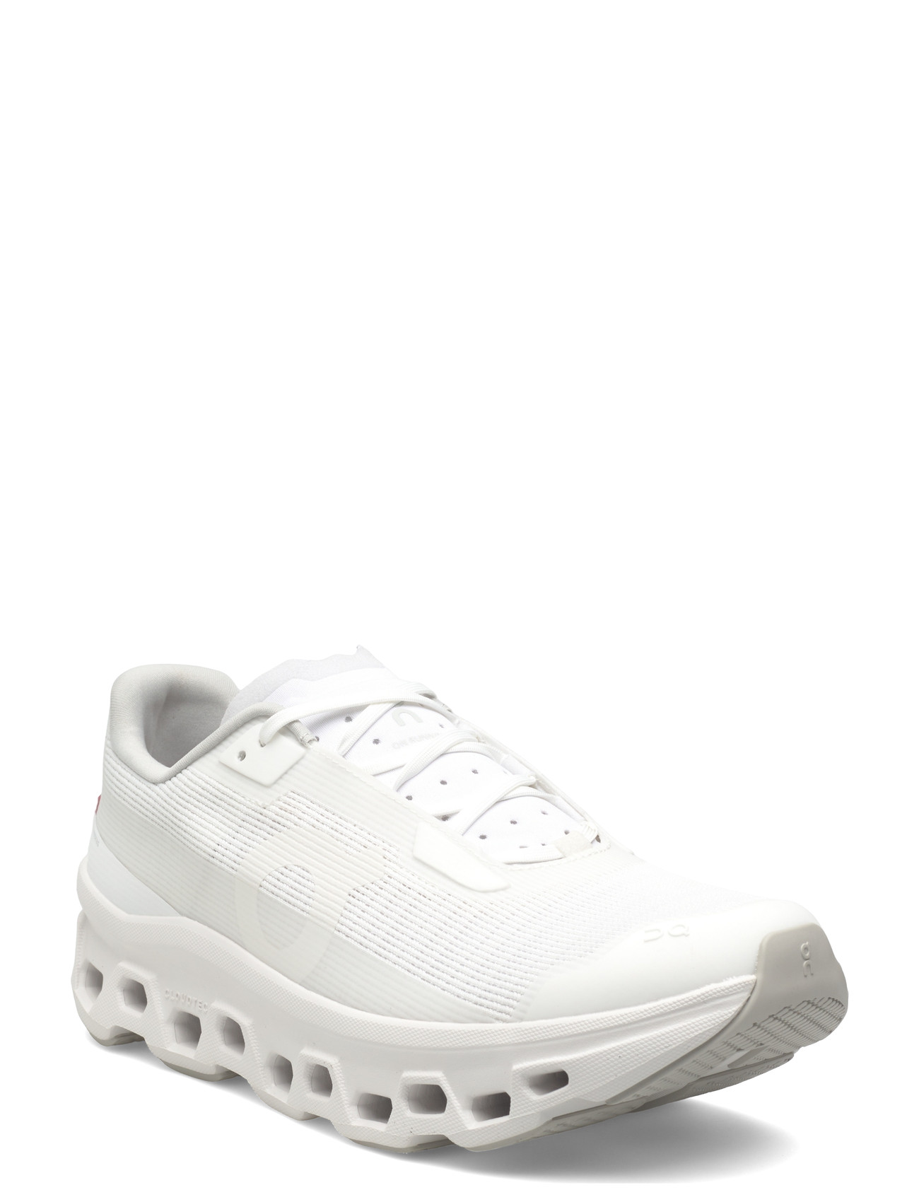 On Cloudmonster Void, 44, White, Sport Sko > Sport Running Sko, Herre