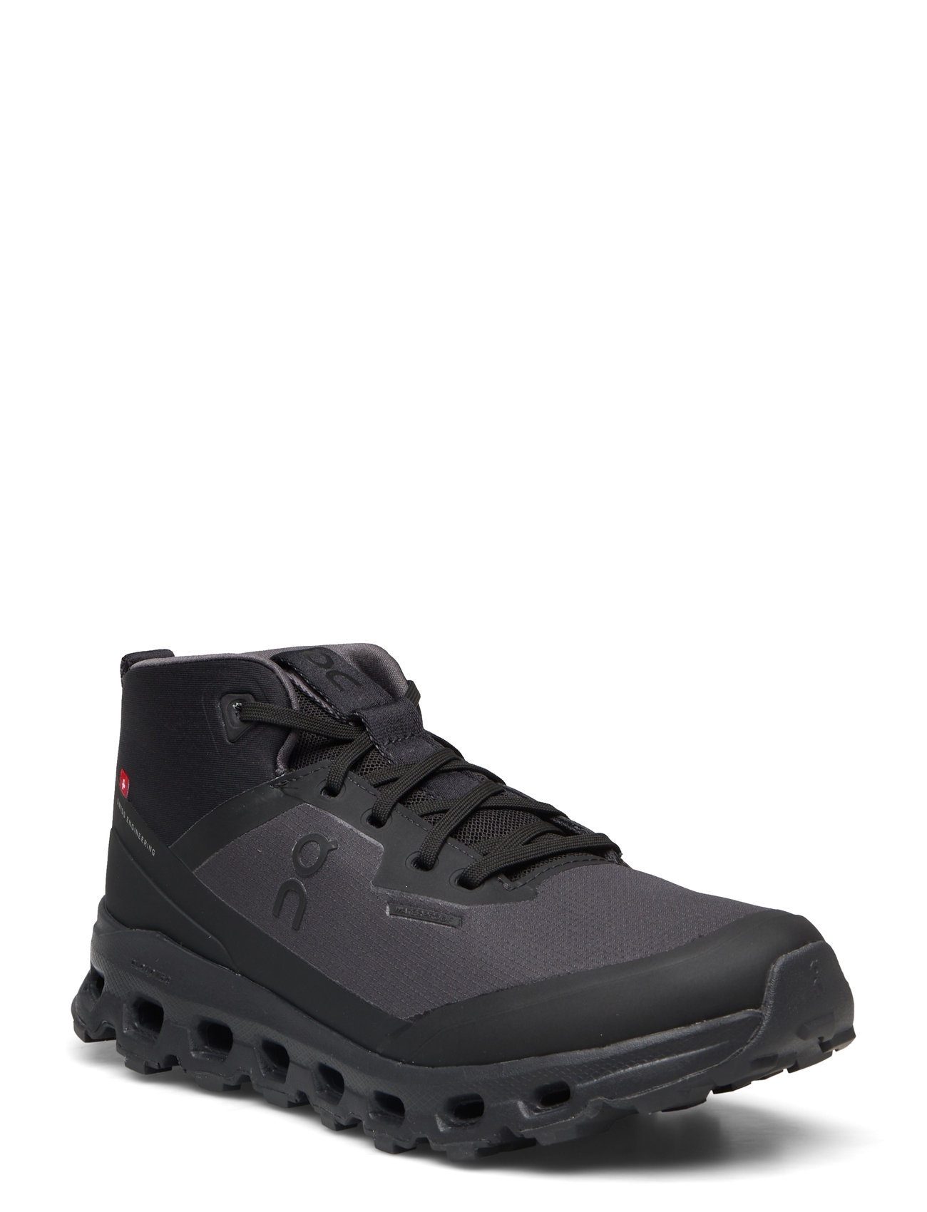 Cloudroam Waterproof Sport Sneakers High-top Sneakers Black On