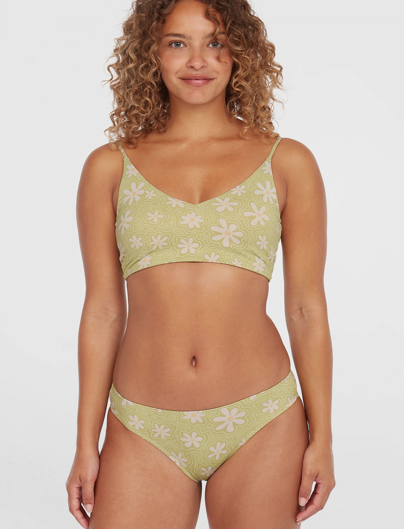 O'neill O'neill Beach Vintage Midles Rita Bikini Set, 36, Green, Sport Badetøj > Sport Bikinis, Dame