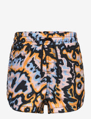 AOP BEACH SHORTS - ORANGE AO 1