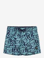 STICKERPRINT SHORTS - BLUE AO 5
