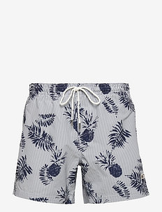 PINEAPPLE SEERSUCKER SHORTS - shorts de bain - blue ao 1