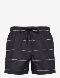 CONTOURZ SHORTS - shorts de bain - black ao 7