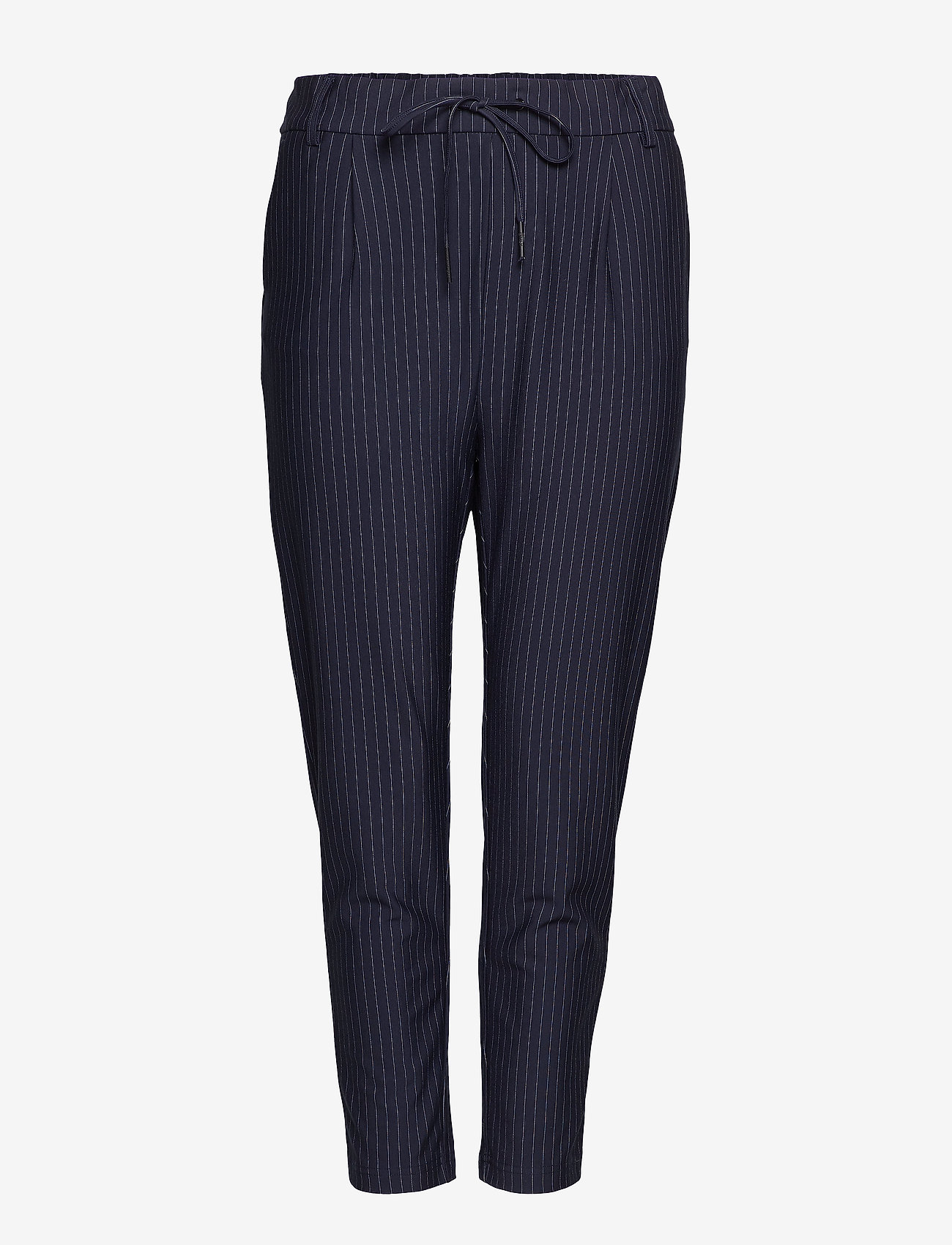 pinstripe casual trousers