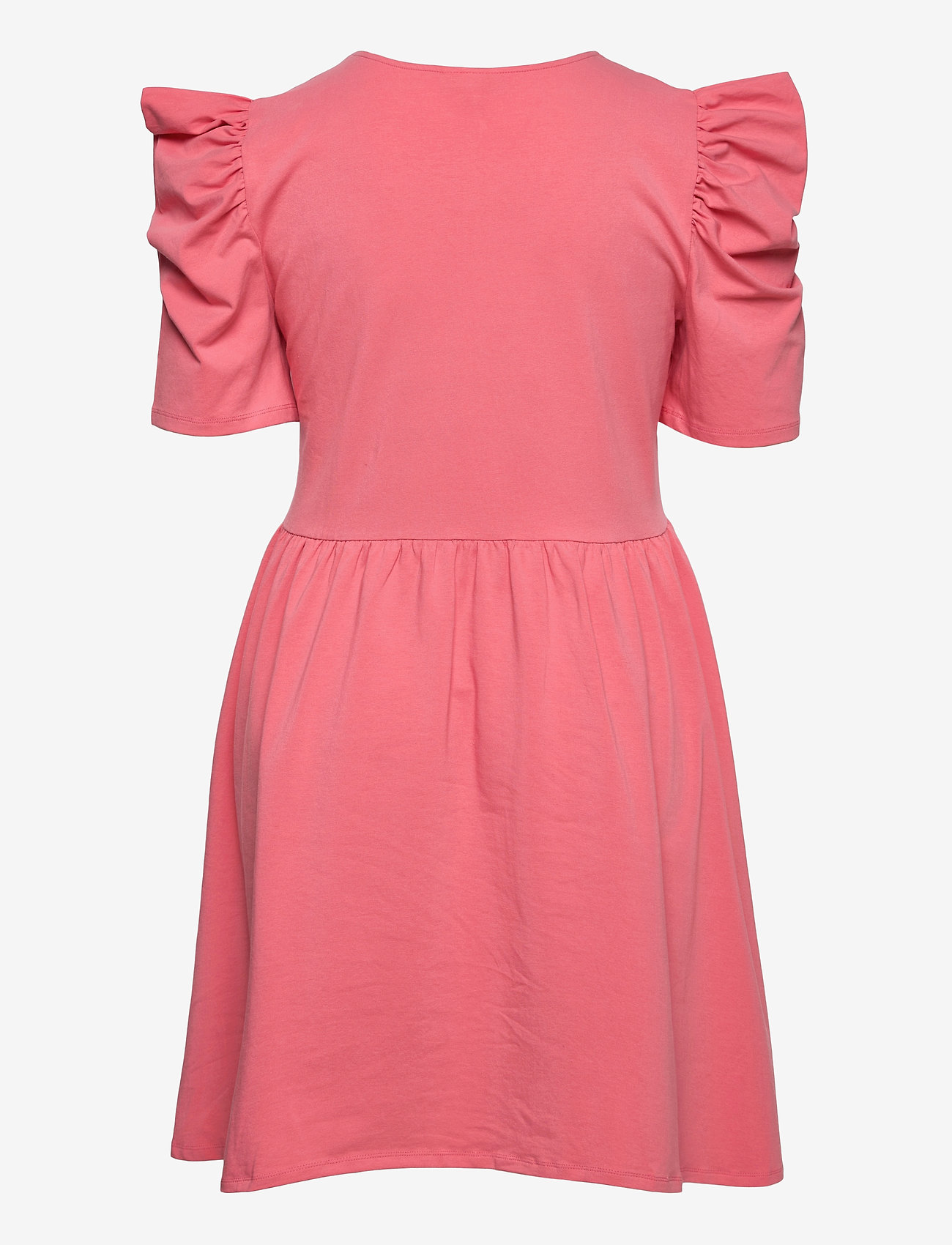 ONLY Carmakoma Carjune Life 2/4 Puff Knee Dress (Tea Rose) 399 kr