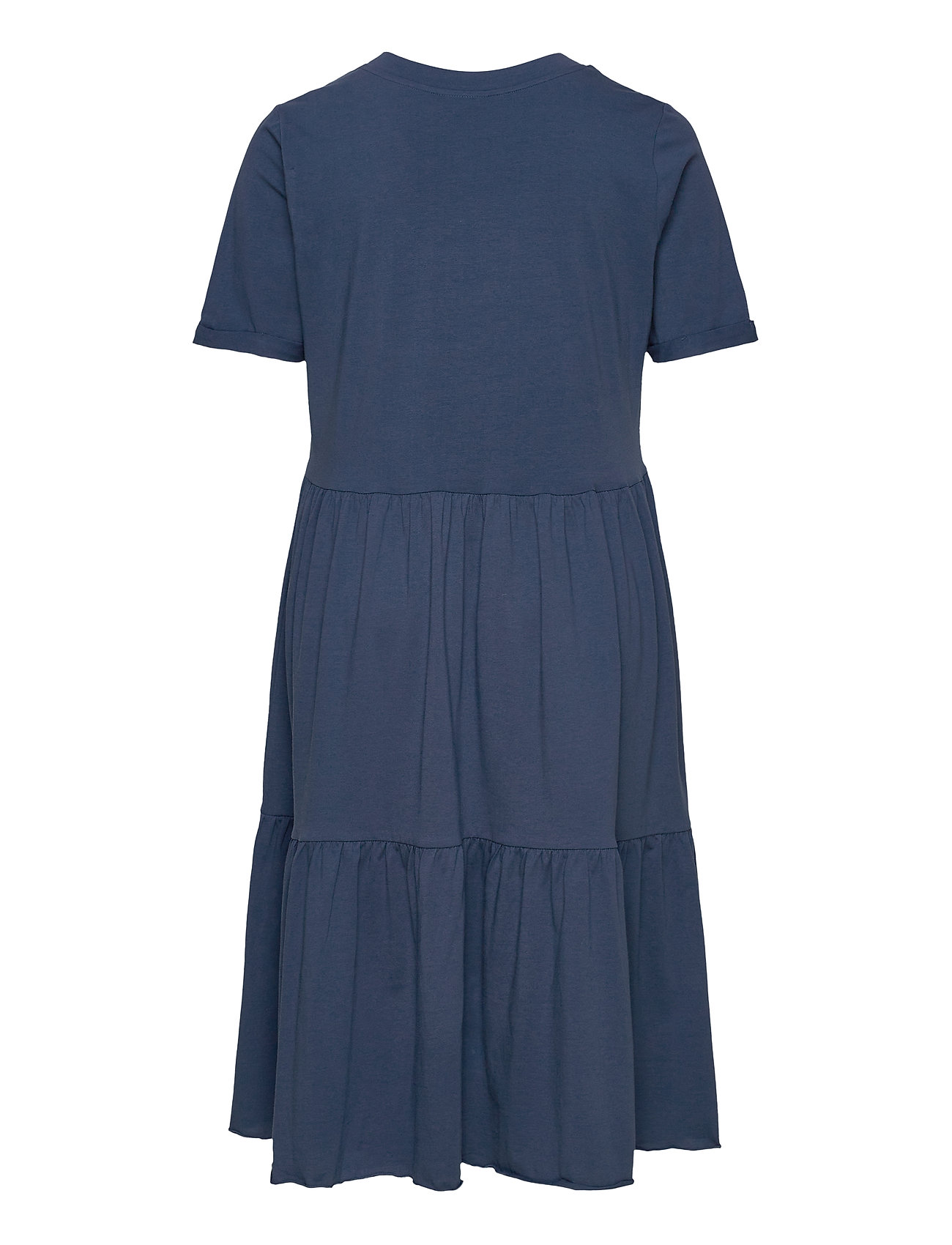 Cartrue Life Ss Dress Kjole Blå ONLY Carmakoma midikjoler fra ONLY Carmakoma dame i Blå - Pashion.dk