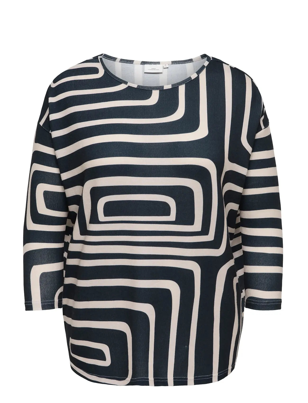 ONLY CARMAKOMA Caralba 3/4 Oberteil Noos Cream - 54 - Damen