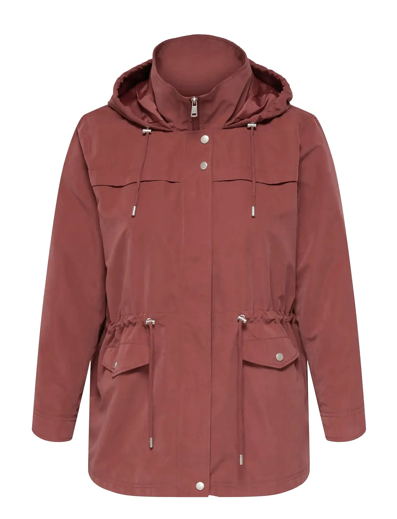 ONLY CARMAKOMA Carnewstarline Spring Jacke Otw Rot - 54 - Damen