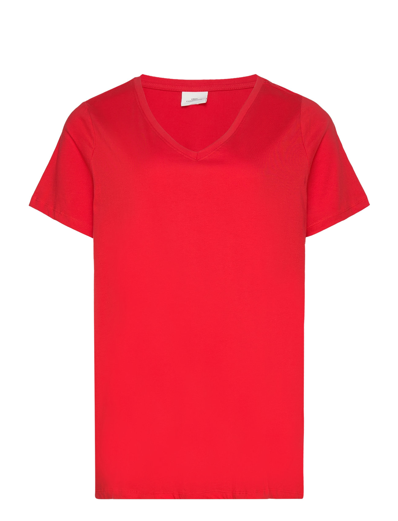 ONLY Carmakoma Carbonnie Life S/s V-neck A-shape Tee - T-shirts
