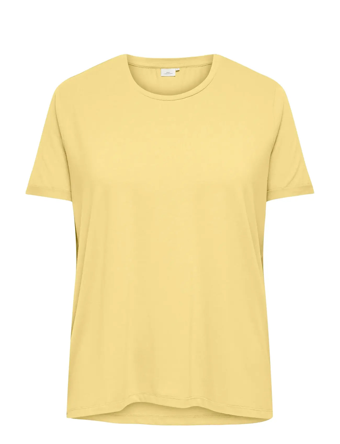 ONLY CARMAKOMA Carmoster S/S Fold Up Oberteil Jrs Noos Gelb - 54 - Damen