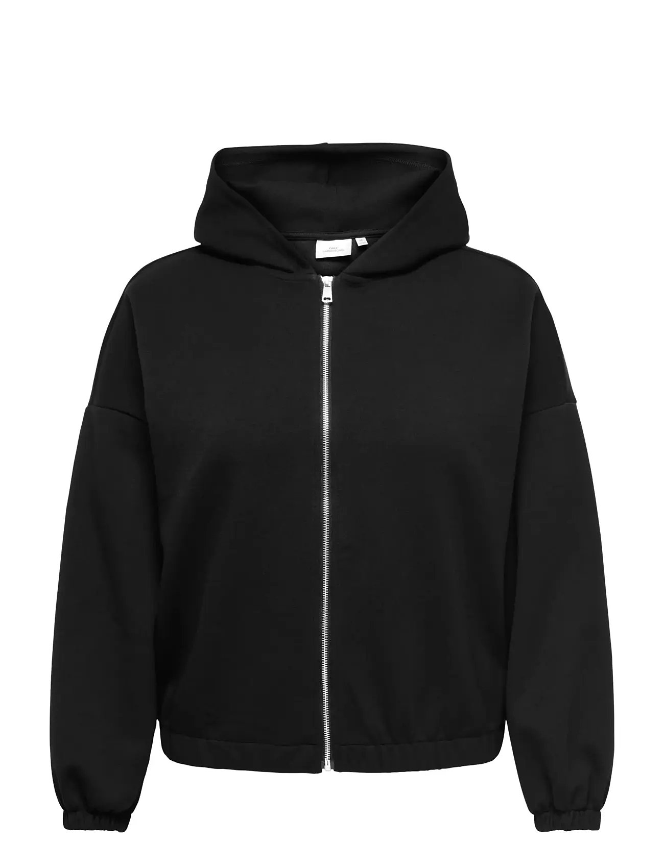 ONLY CARMAKOMA Carscarlett Ls Elastic Zip Hood Swt Noos Schwarz - 54 - Damen