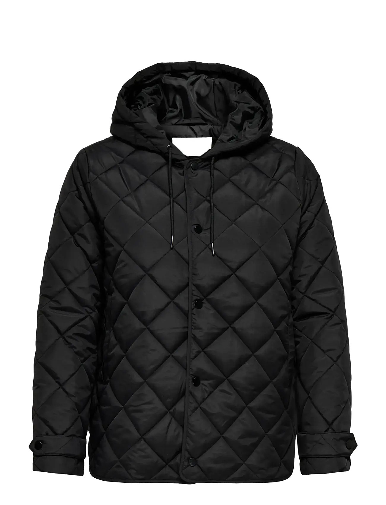 ONLY CARMAKOMA Carjuliet Quilted Hood Jacke Noos Schwarz - 54 - Damen
