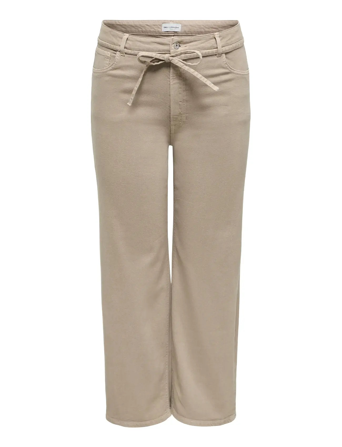 ONLY CARMAKOMA Carhilla Gianna Mw Straight Hose Braun - 46x32 - Damen