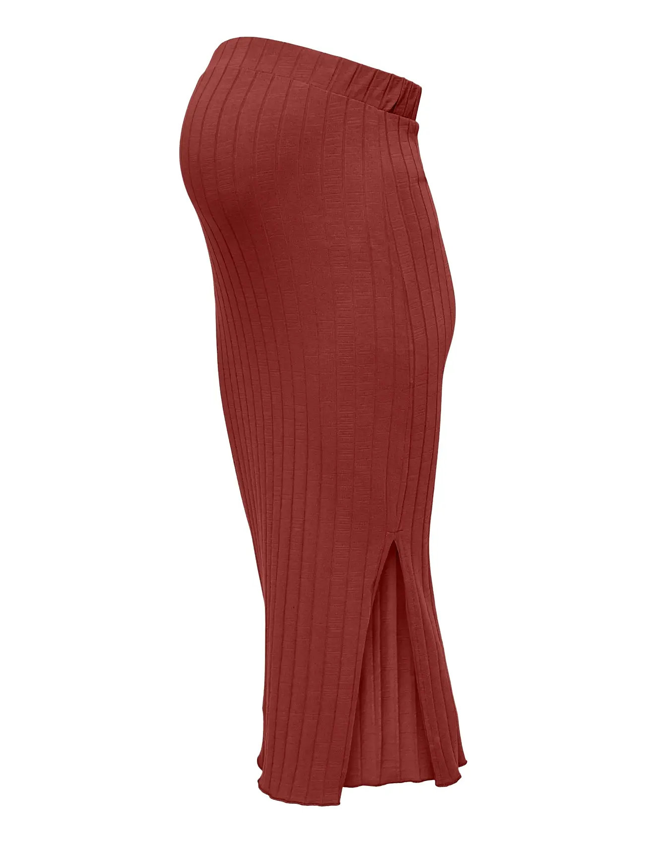 Only Maternity Olmalejandra Midi Skirt Jrs, S, Burgundy, Nederdele > Knælange Og Midi Nederdele, Dame