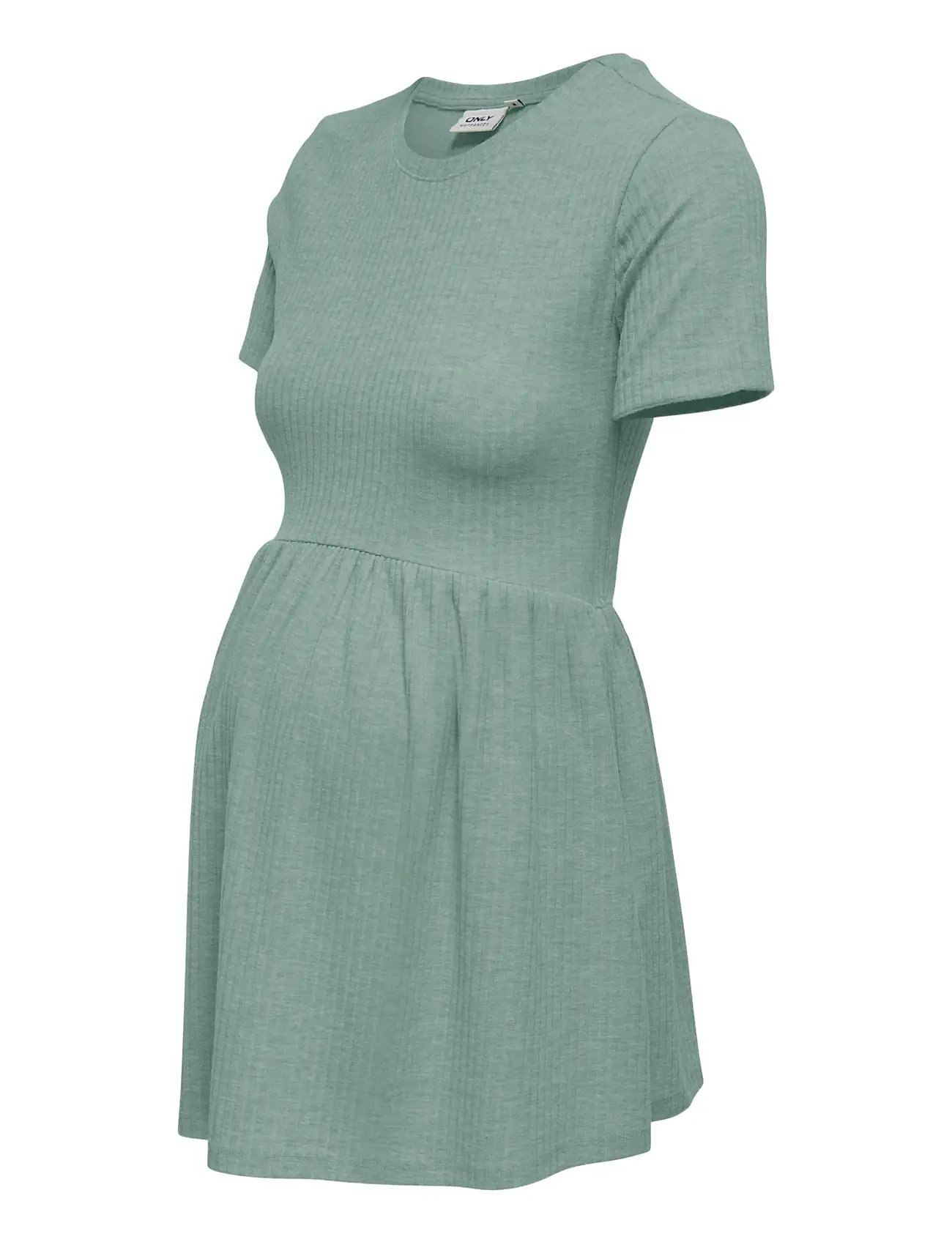 ONLY MATERNITY Olmmalaya S/S O-Neck Oberteil Jrs Noos Grün - M - Damen
