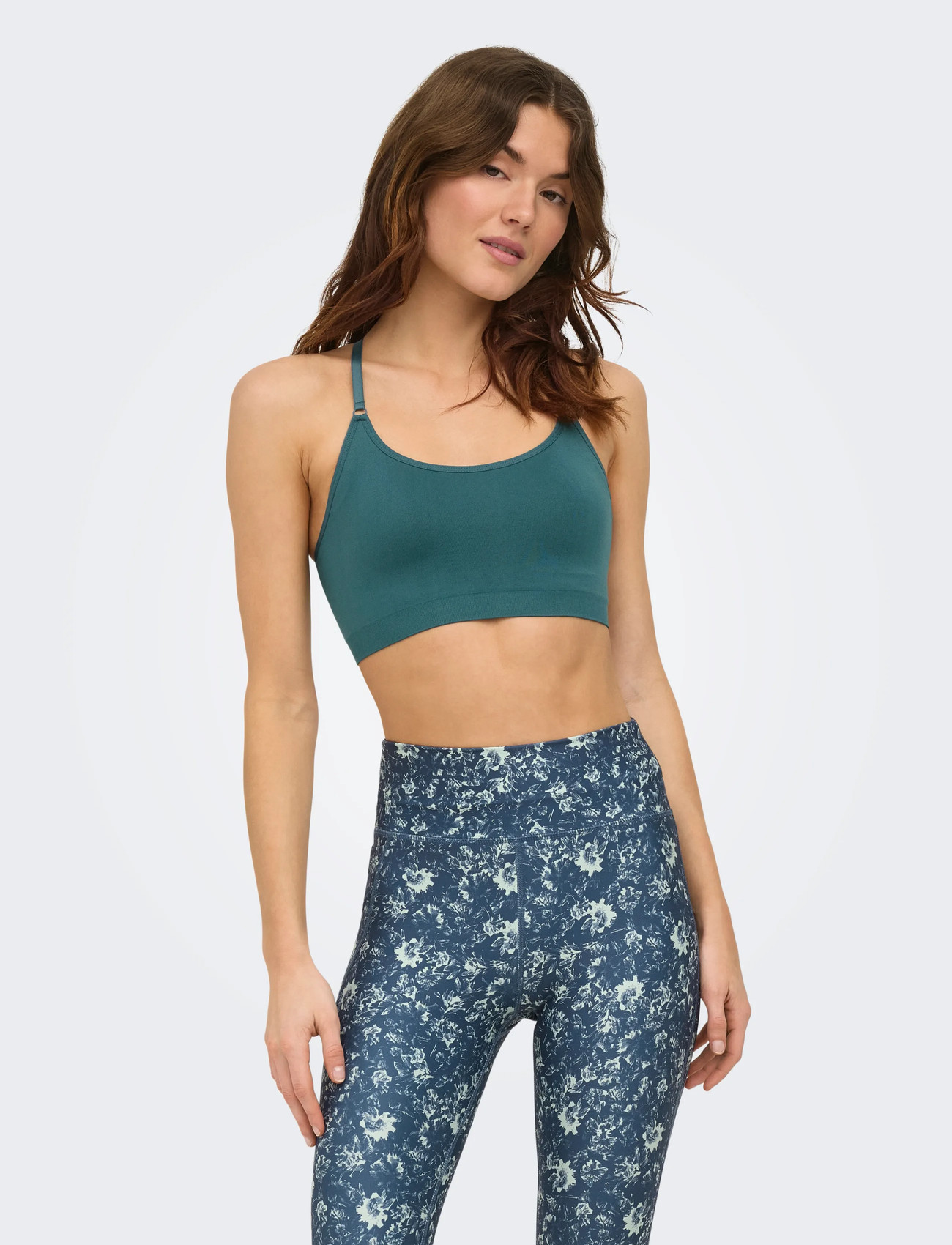 Only Play Onplea-2 Seam Bra Noos, S, Green, Women Sports Clothes > Sports Bras - All, Dame