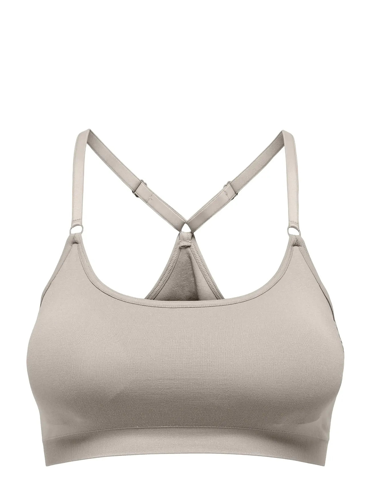 Only Play Onplea-2 Seam Bra Noos, L, Grey, Women Sports Clothes > Sports Bras - All, Dame
