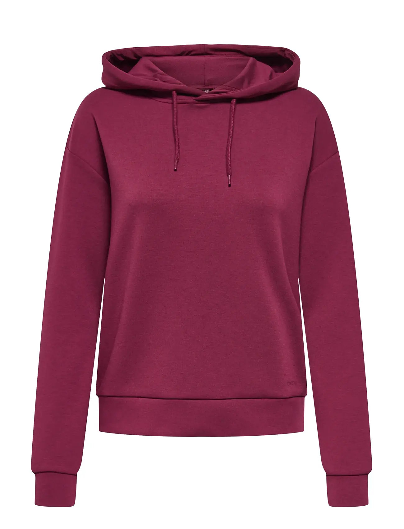 ONLY PLAY Onplounge Life Hood Ls Swt Noos Burgundy - XL - Damen