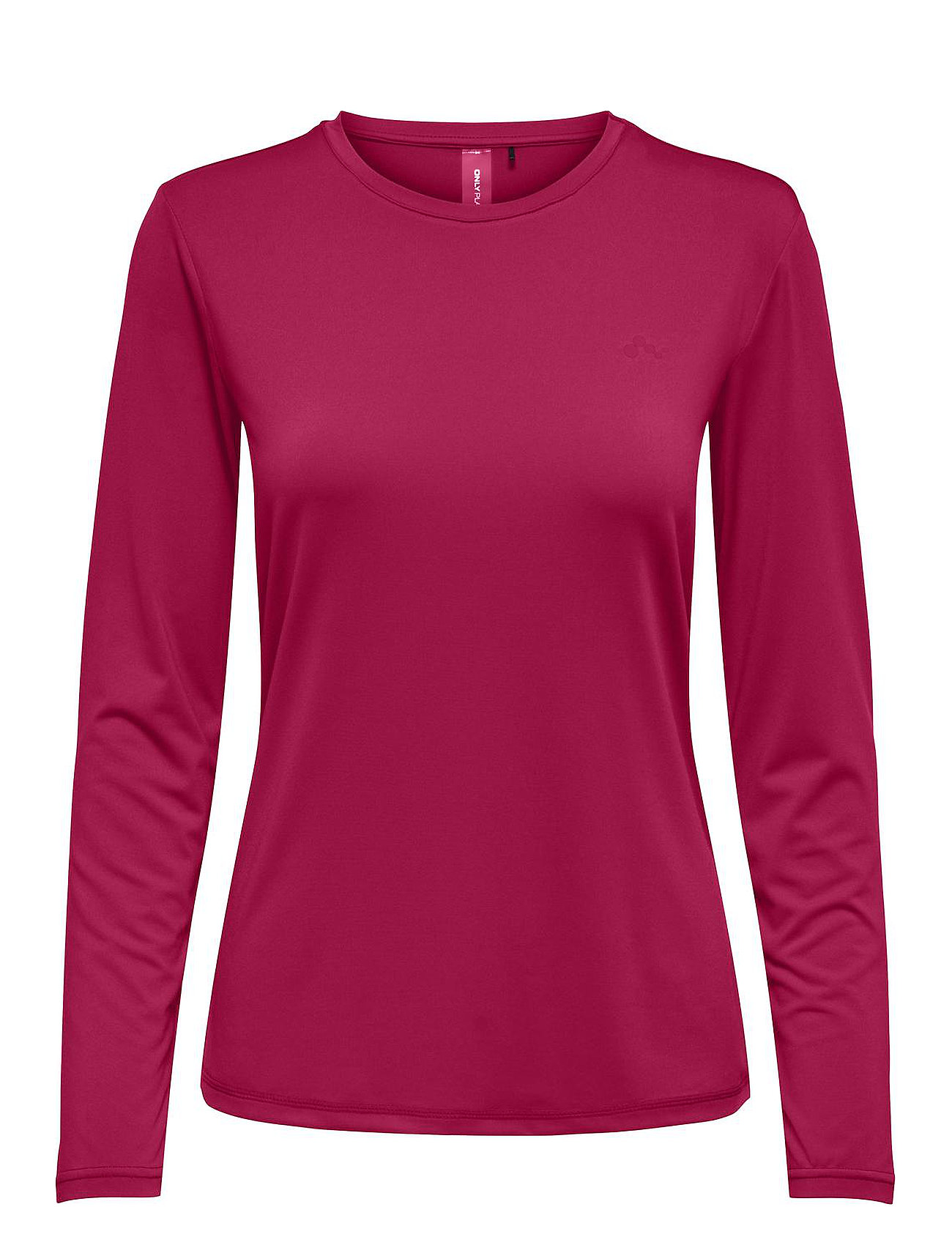 Onpcarmen Life On Ls Reg Tee Noos Sport T-shirts & Tops Long-sleeved Red Only Play