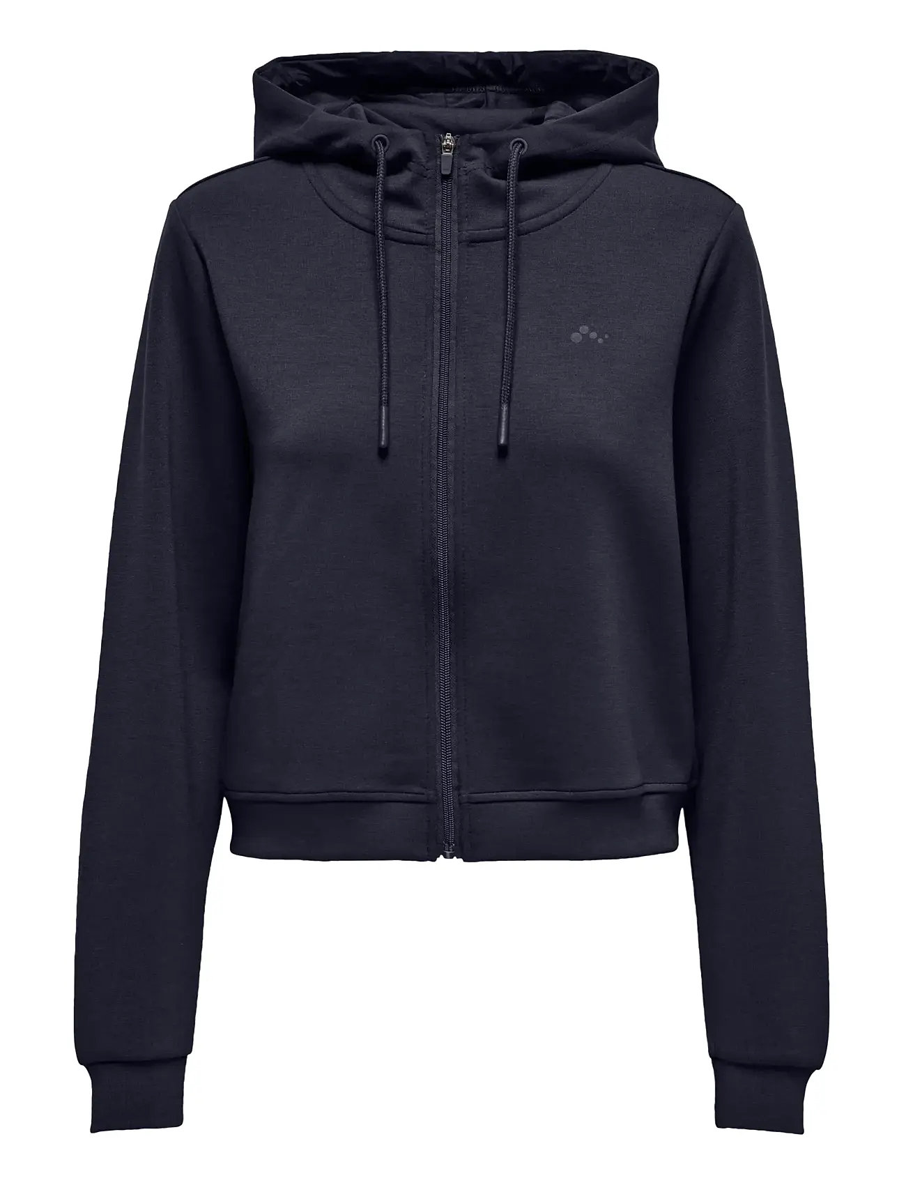 ONLY PLAY Onplounge Life Kurz Zip Hood Sweat Navy - S - Damen