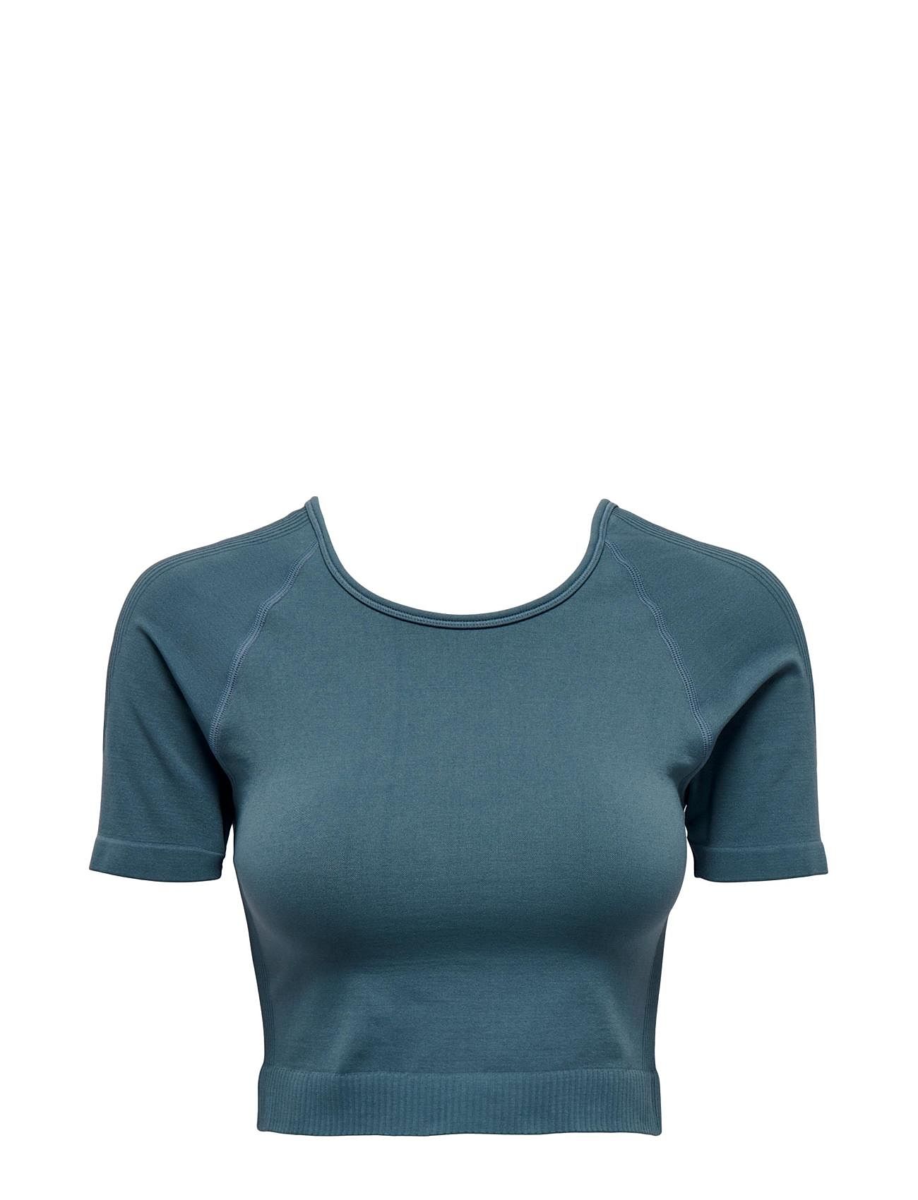 Onpjiji Seam Ss Detail Top Blue Only Play