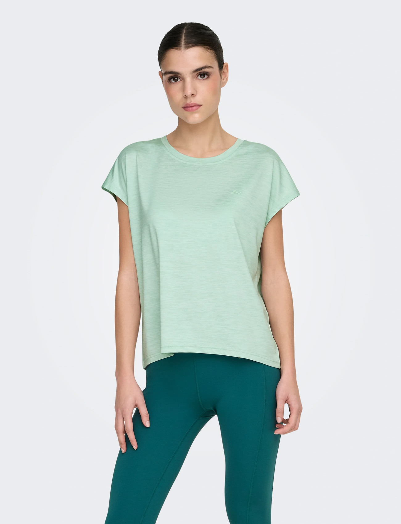 Only Play Onpaub-Core Life On Ss Bat Loose Bat Tee, XL, Green, Sports Overdele & T-shirts > Sport T-shirts, Dame