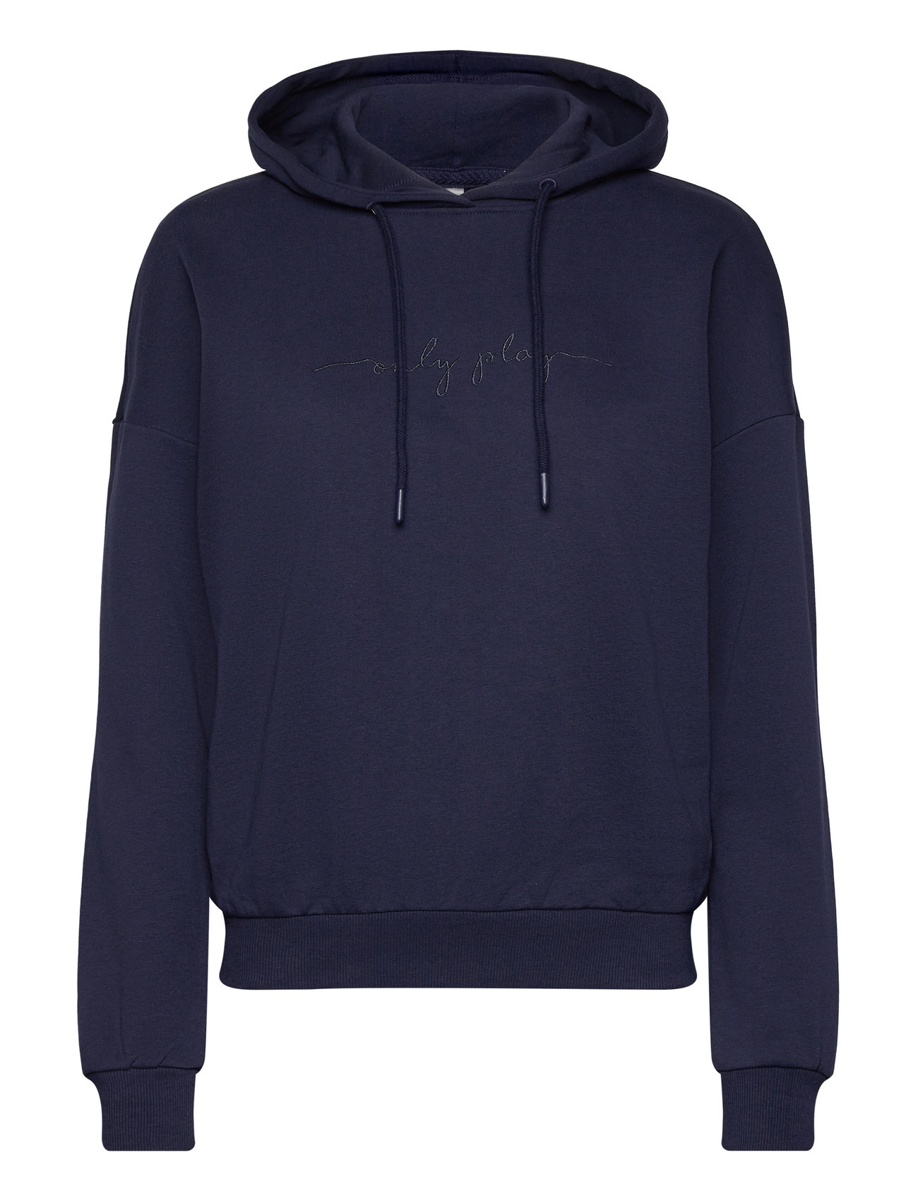 Onplux Life Hood Ls Ds Loose Brush Swt Navy Only Play