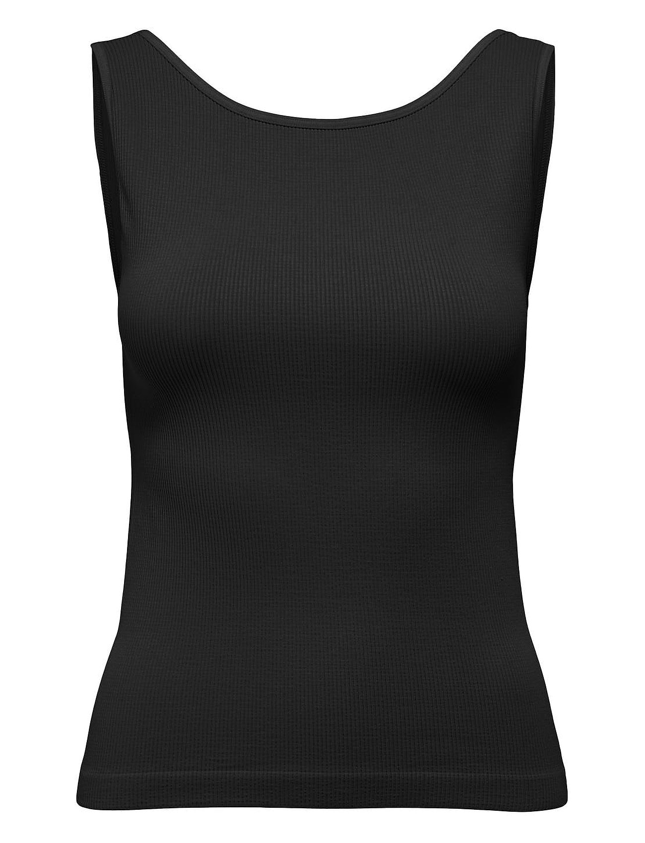 Onpjaia Life Un Sl 2-Way Short Seam Top Black Only Play