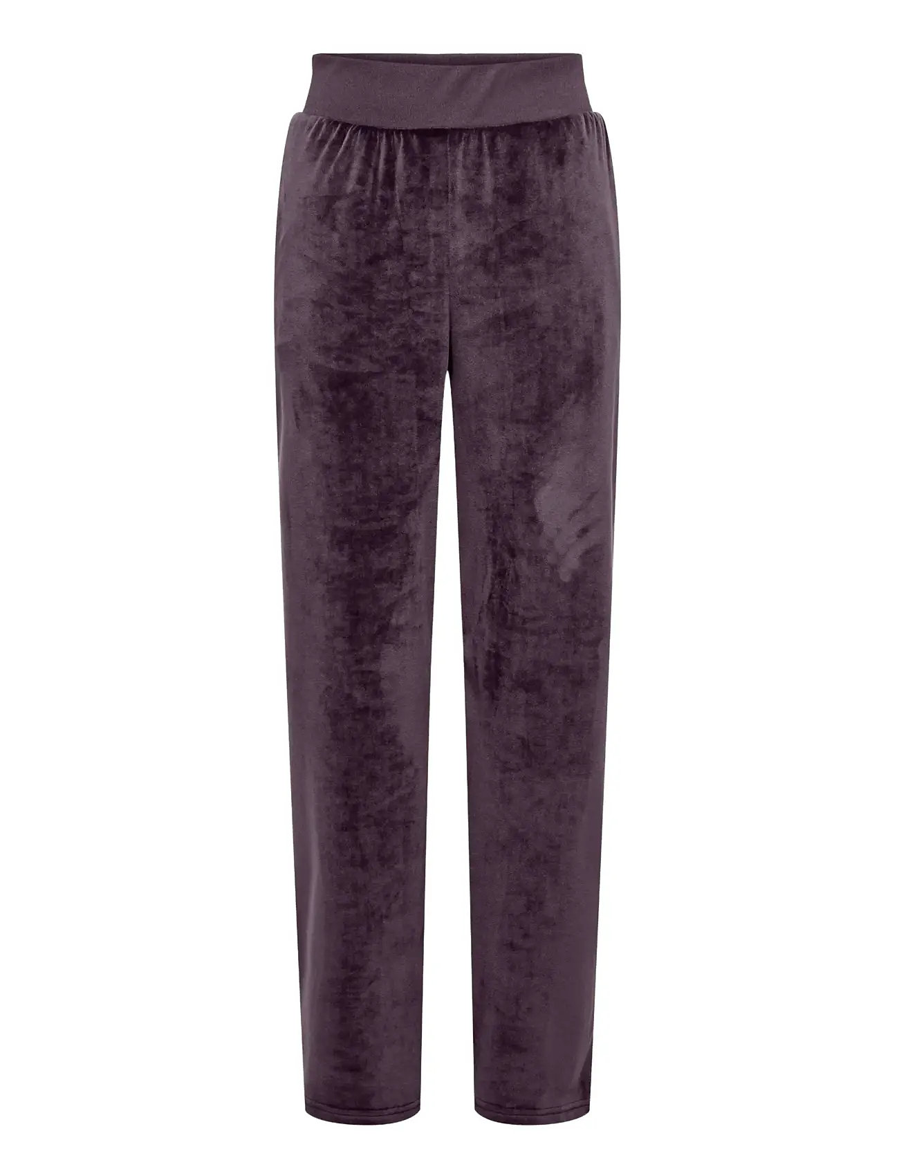 Only Play Onpmia Hw Wide Velvet Swt Pnt, M, Purple, Sport Pants > Sport Sweatpants, Dame