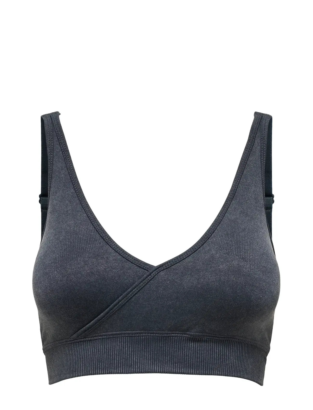 ONLY PLAY Onpjoa-2 Wrap Seam BH Grau - L - Damen