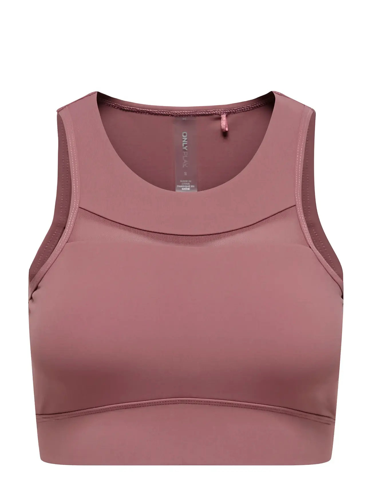 ONLY PLAY Onpnewposh-2 Mesh Sport BH Pink - XS - Damen