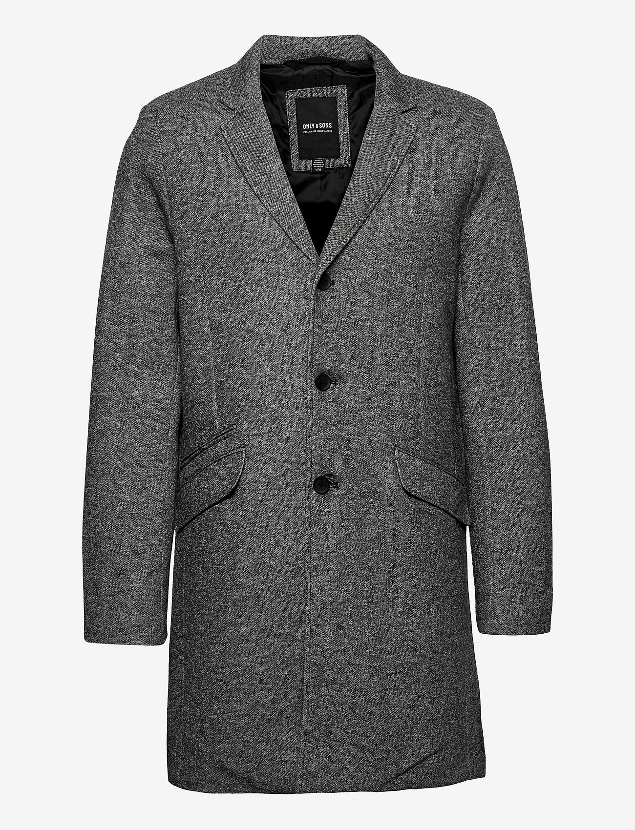 ONLY & SONS Onsjulian King Coat In Otw Vd (Dark Grey Melange) 519.20