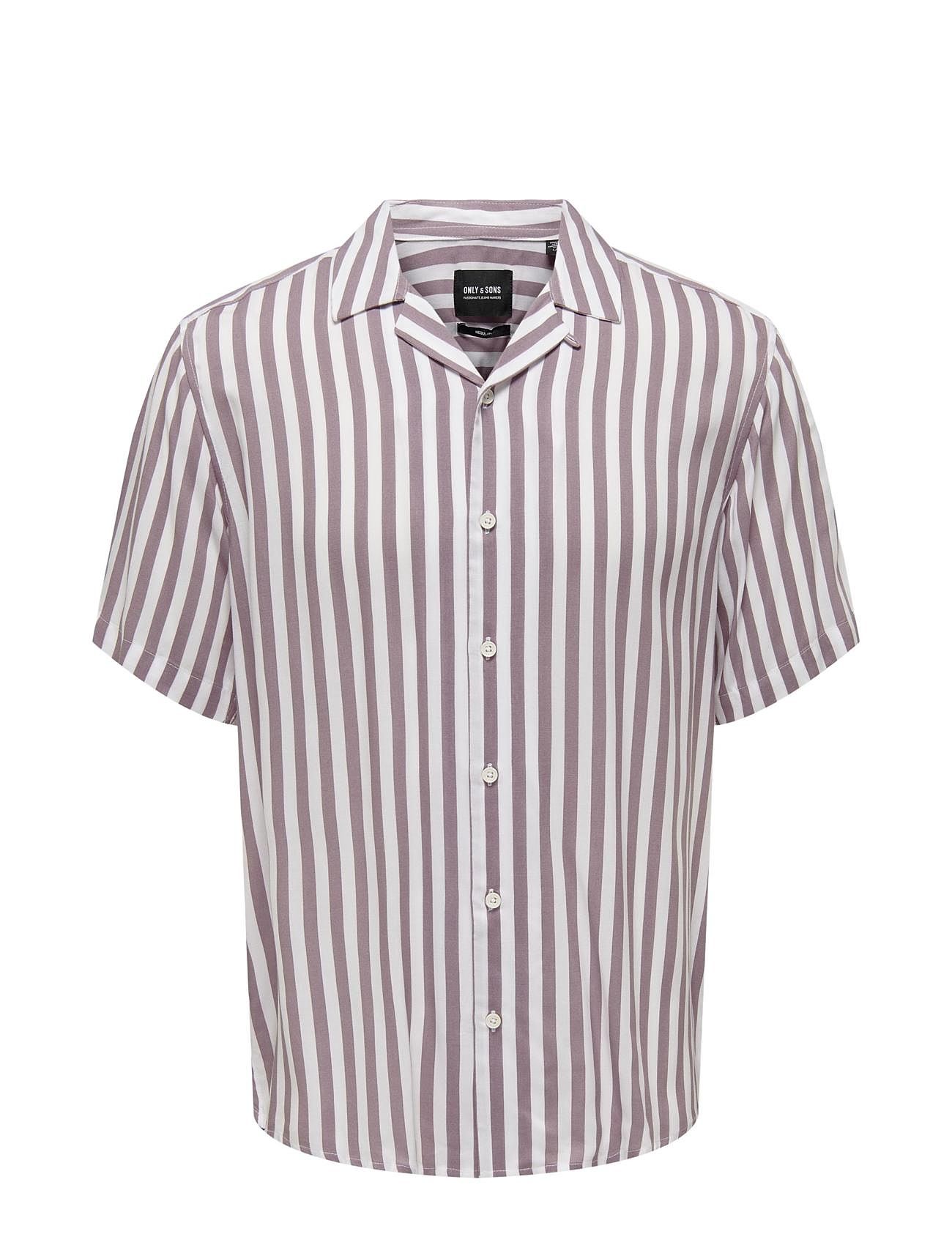 Onswayne Life Ss Viscose Shirt Noos Beige ONLY & SONS 101207