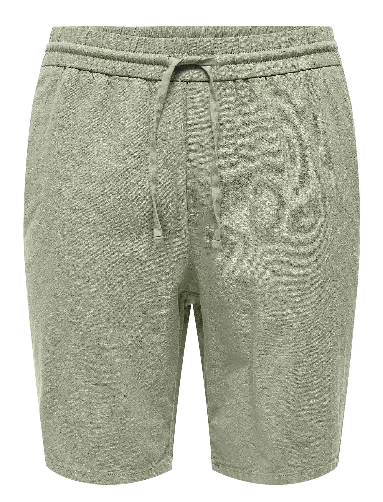 Onslinus 0007 Cot Lin Shorts Noos Khaki ONLY & SONS 116624