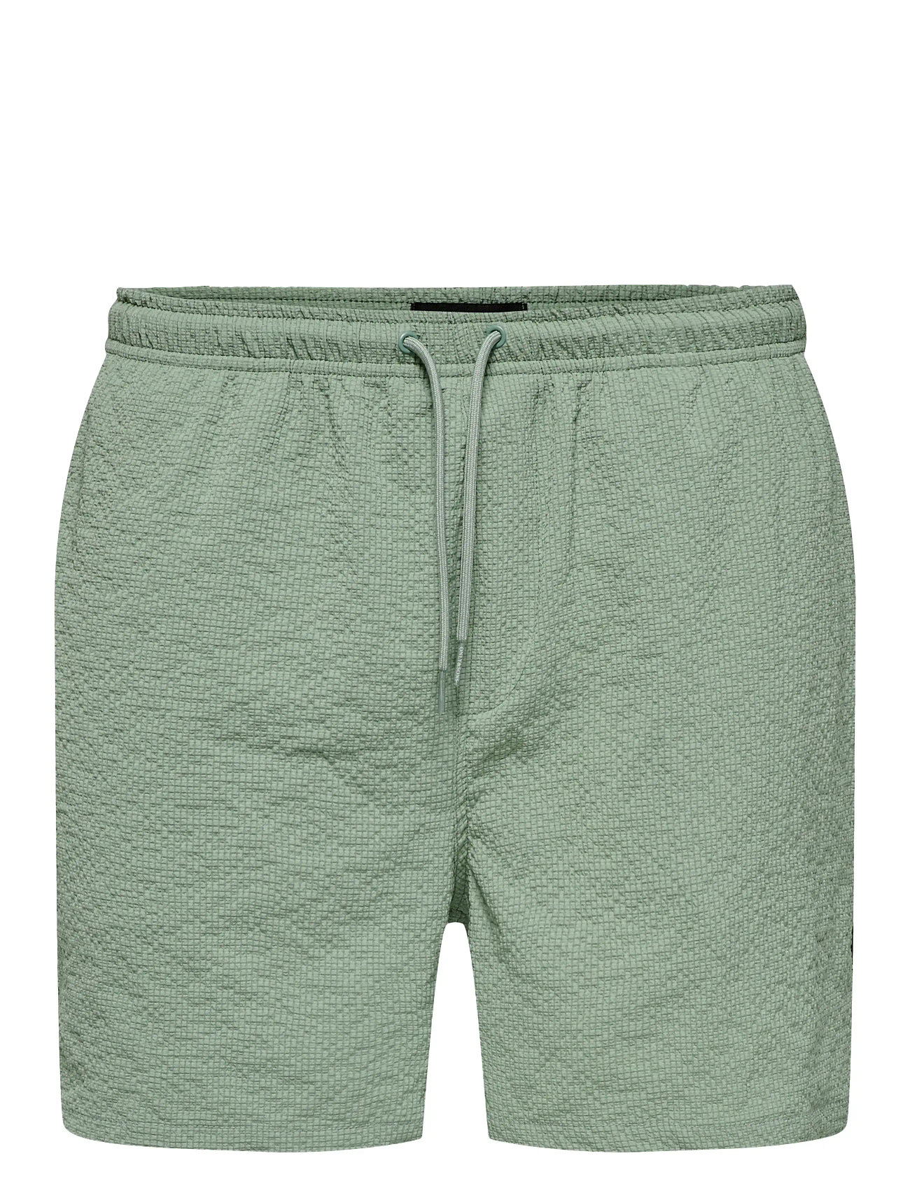 Onsted Life Solid Seersucker Swim Noos Badeshorts Green ONLY & SONS