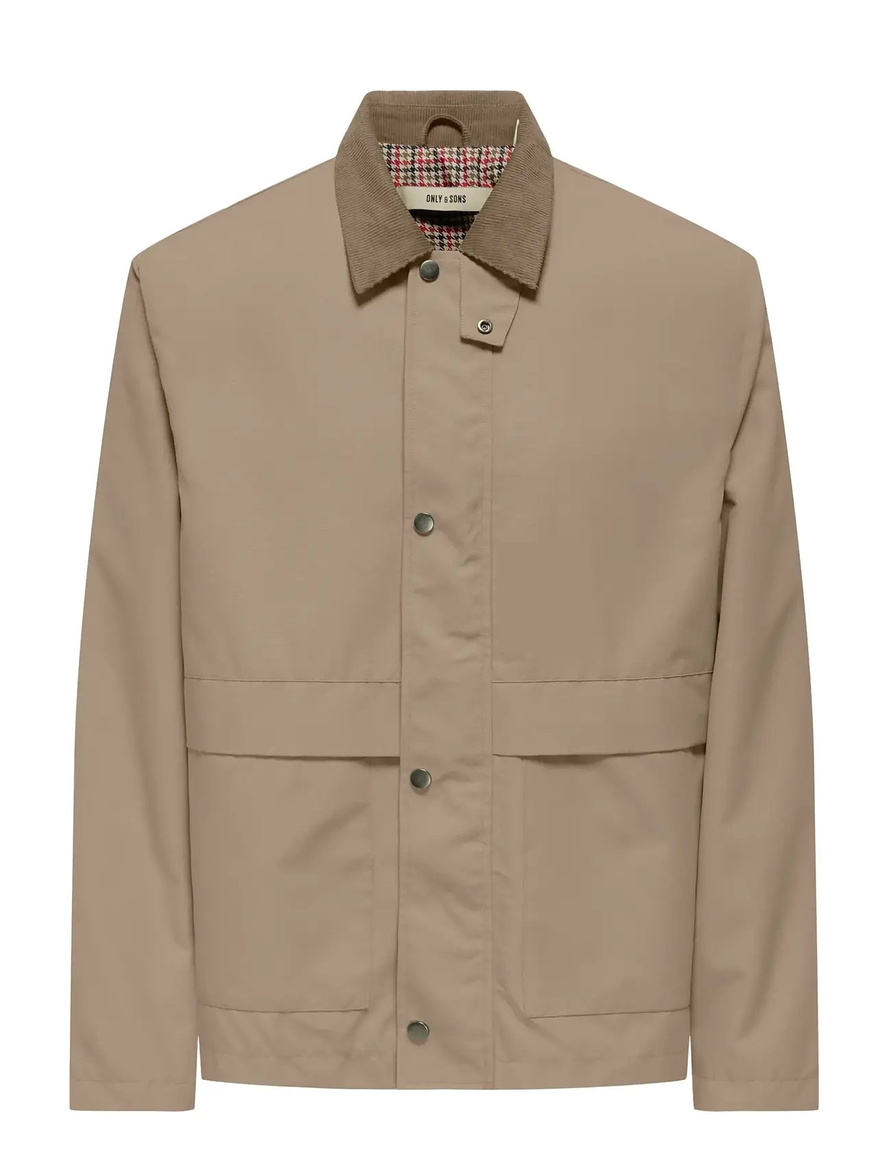 ONLY & SONS Onskosmo Life Jacke Otw Beige - L - Herren