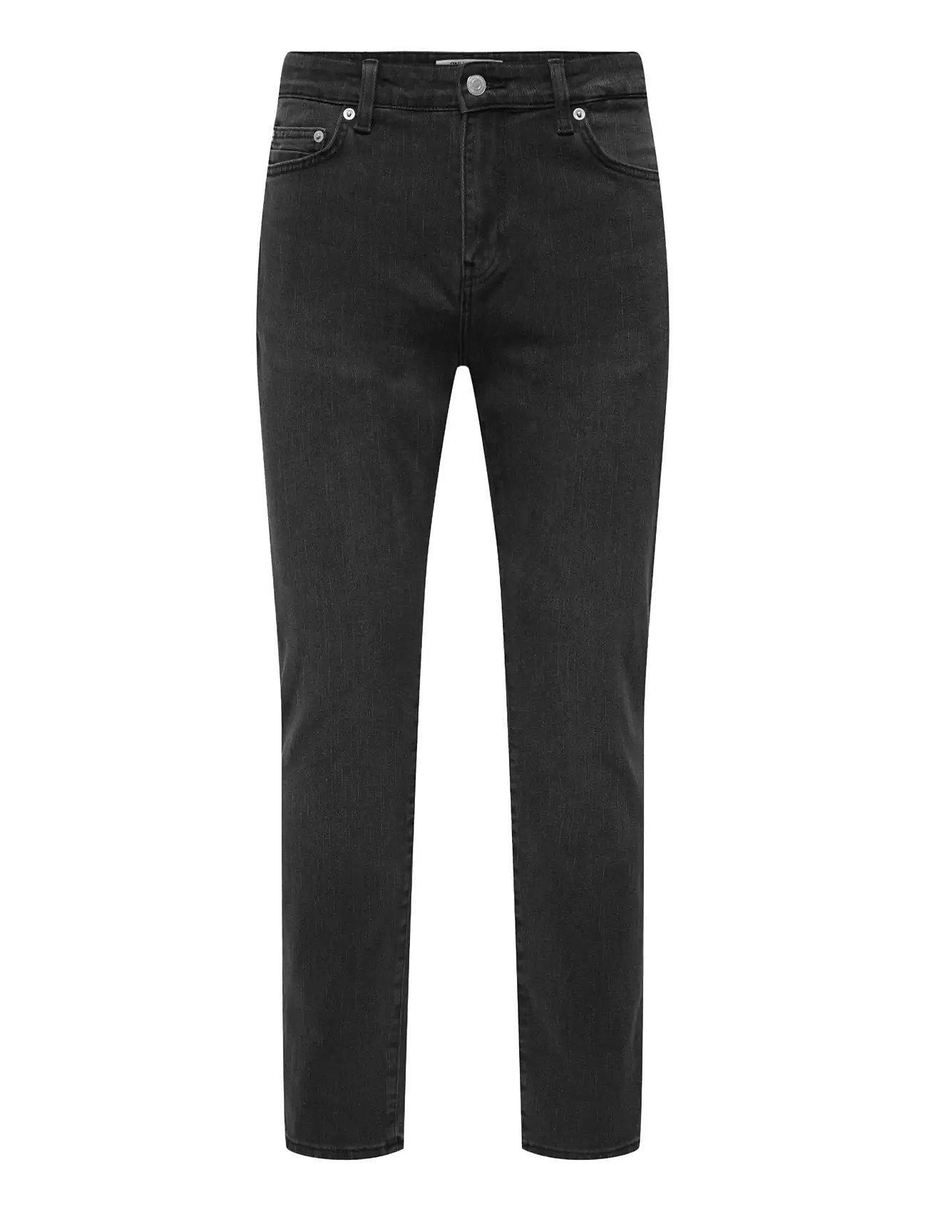 ONLY & SONS Onsrope Slim Tapered Box Dnm Pim Ent Schwarz - 30x32 - Herren