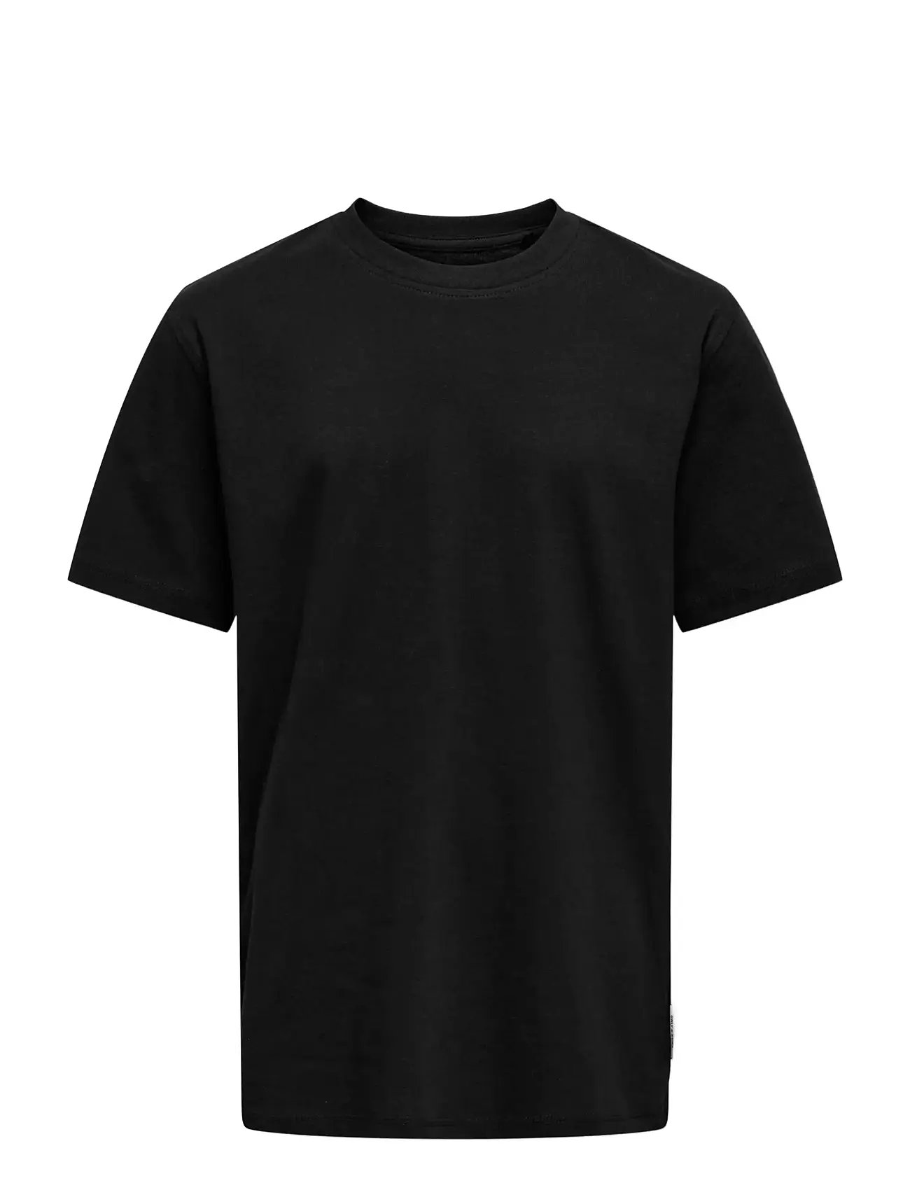 ONLY & SONS Osjmax Life Ss Stitch Tee Jrs Noos Schwarz - 170-176 - Kinder