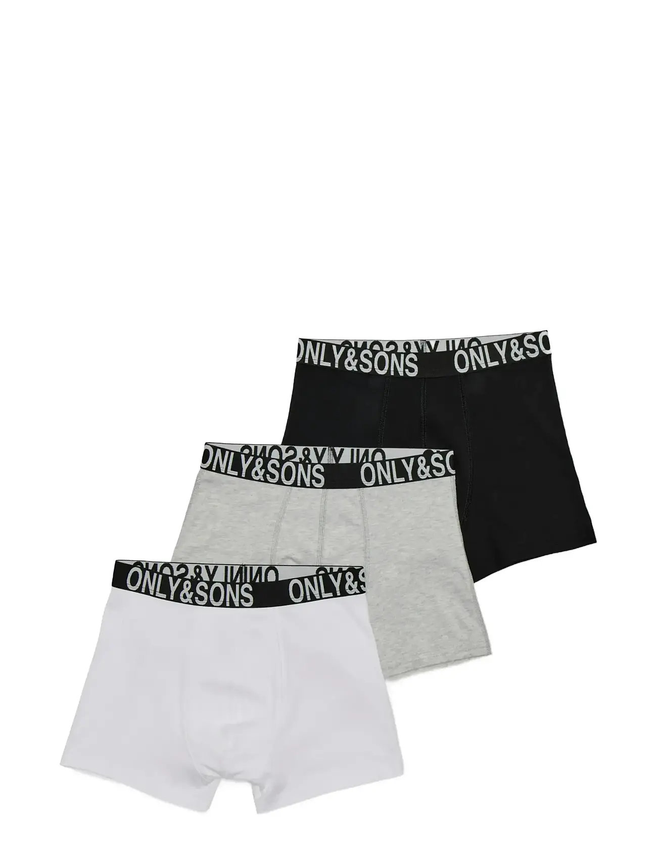 ONLY & SONS Osjfitz Wb Bold Logo Boxer 3Pk. Acc Noos Patterned - 122-128 - Kinder