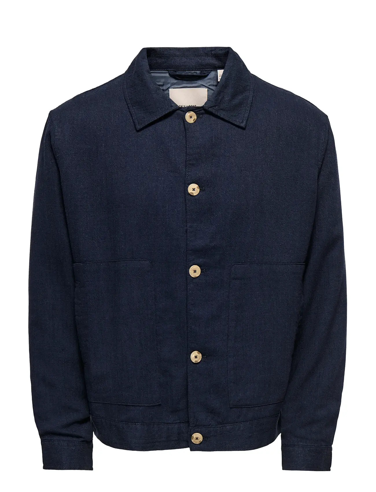 ONLY & SONS -Onseliot Structure 0075 Jacke Cs Navy - S - Herren