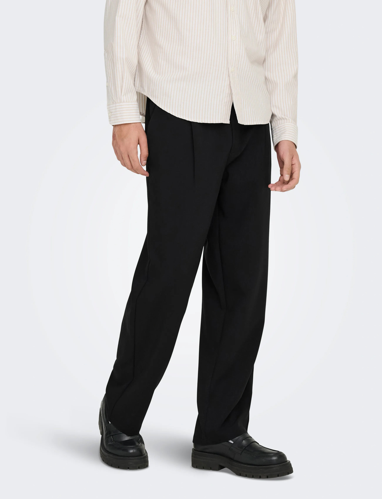 ONLY & SONS Onswill 0292 Loose String Pant Frml Noos, XXL, Black, Underdele > Joggingbukser, Herre