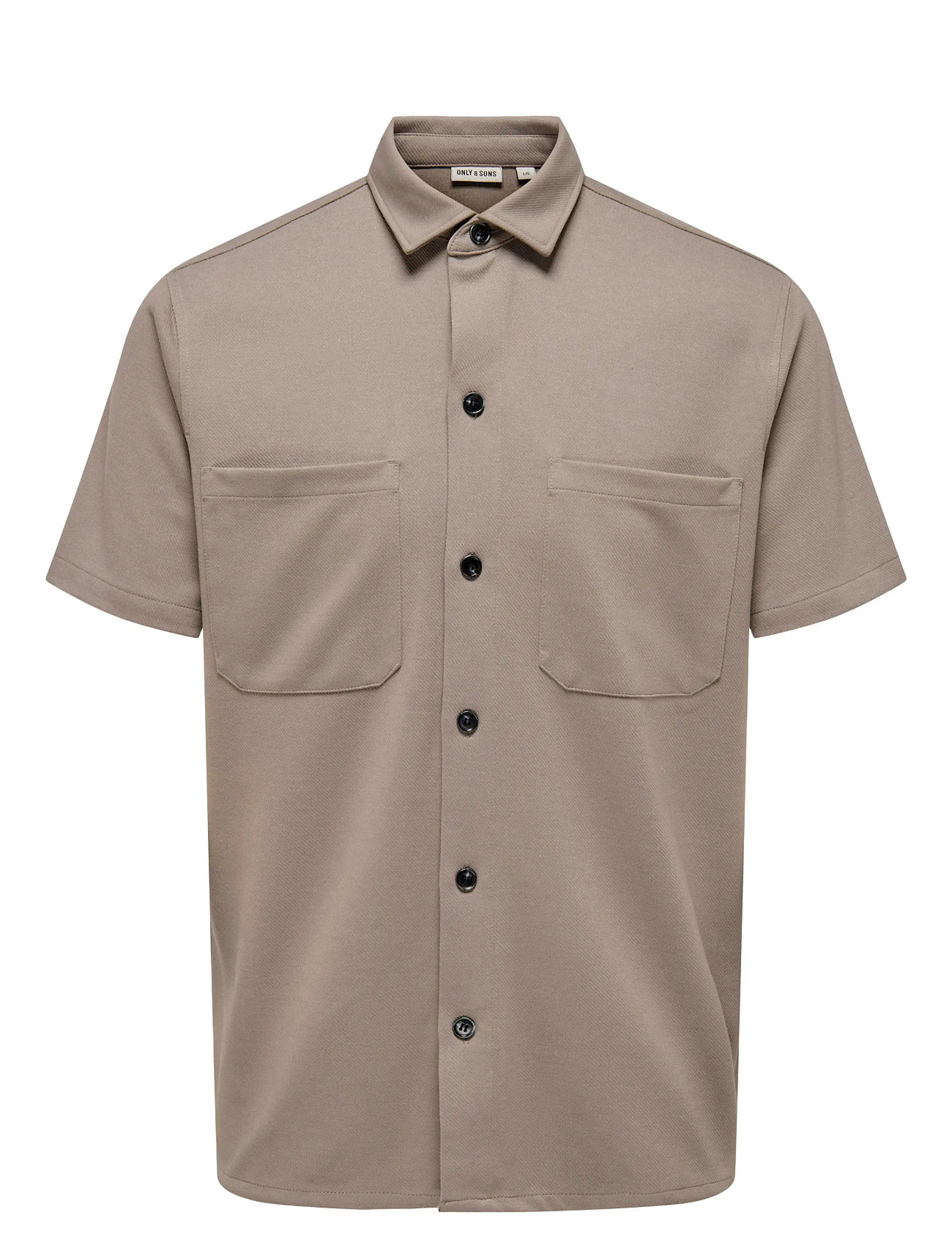 ONLY & SONS Onsnewkodyl Life Reg Ss Shirt Noos Beige - XS - Herren