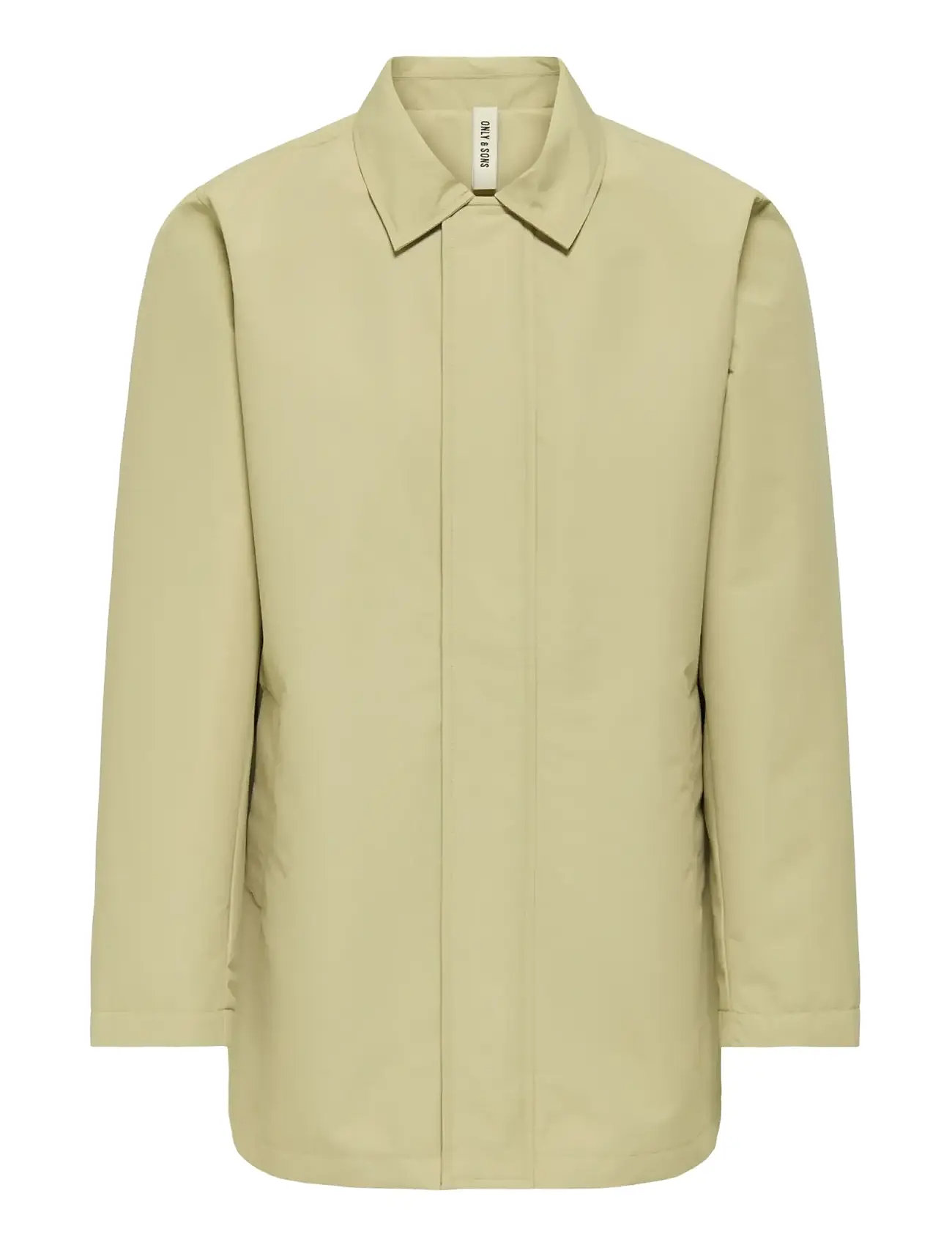 ONLY & SONS Onshall Mantel Otw Beige - L - Herren