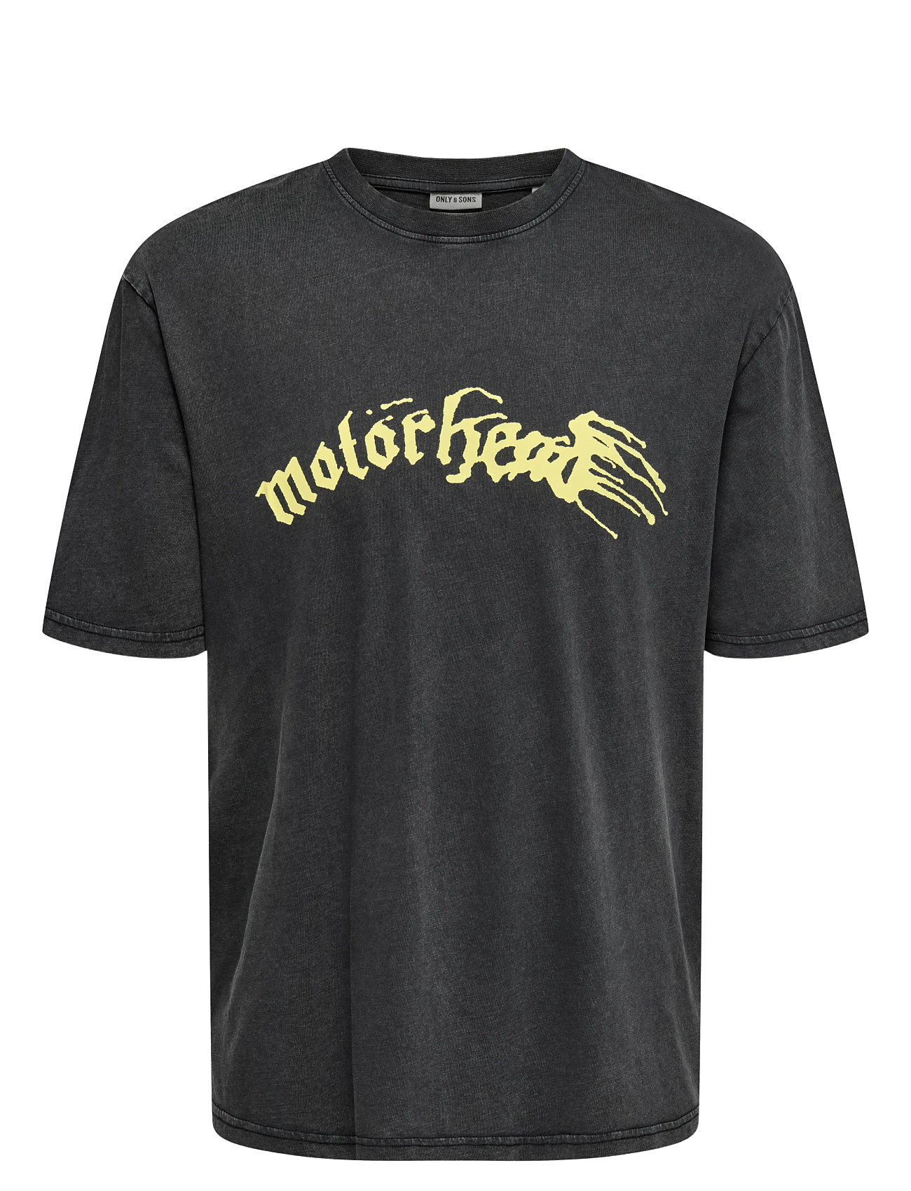 ONLY & SONS Onsband Rlx Ss Tee Schwarz - S - Herren