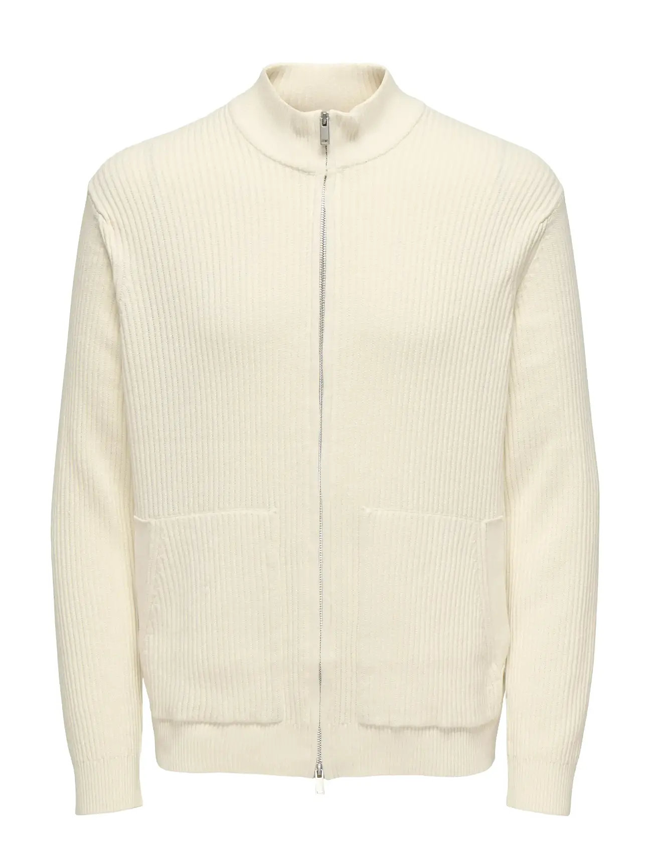 ONLY & SONS Onslaw Reg Ls Cardigan Knit Frml Cream - XXL - Herren